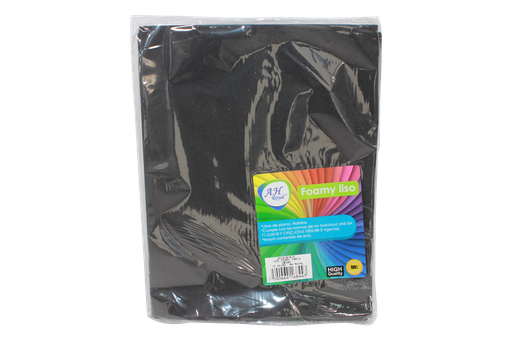 [FO1025] FOAMY CARTA AH ROYAL NEGRO X 10 UNDS [AH10101615-PAC0008-1025]
