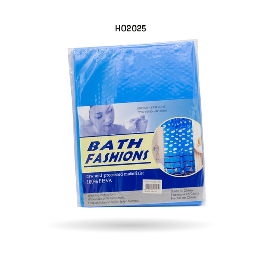 [HO2025] CORTINA DE BAÑO SOLO FONDO [PAC50022-2025]