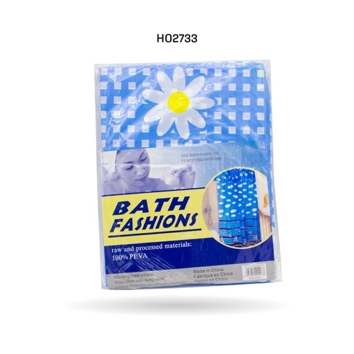 CORTINA DE BAÑO ESTAMPADA [PAC50019-2733]