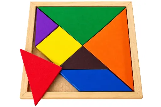 [JU4875] TANGRAM PEQUEÑO 16cm x 16cm PACA X 500 [PAC2286-4875]