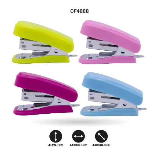 [OF4888] GRAPADORA AH ROYAL MINI DE COLORES 25 HOJAS PACA X 480 [PAC3258-4888]