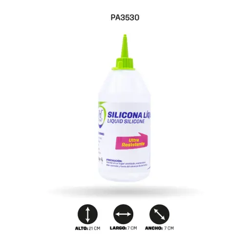 SILICONA AH ROYAL LIQUIDA X 500 ML DISPLAY X6 [PAC50201-3530]