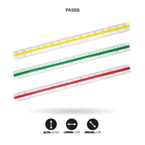 [PA369] REGLA AH ROYAL ESCALIMETRO [PAC2074-369]