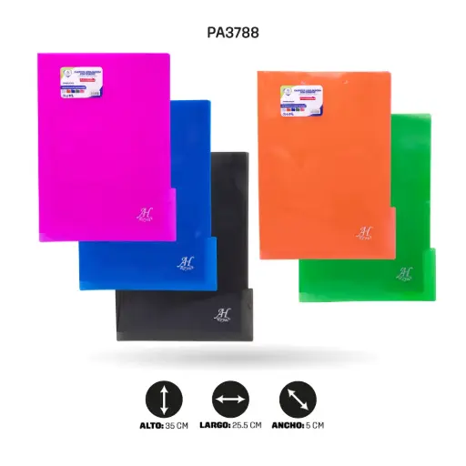 [PA3788] CARPETA AH ROYAL LEGAJADORA CON GANCHO [PAC70203-PAC2087-PAC5348]