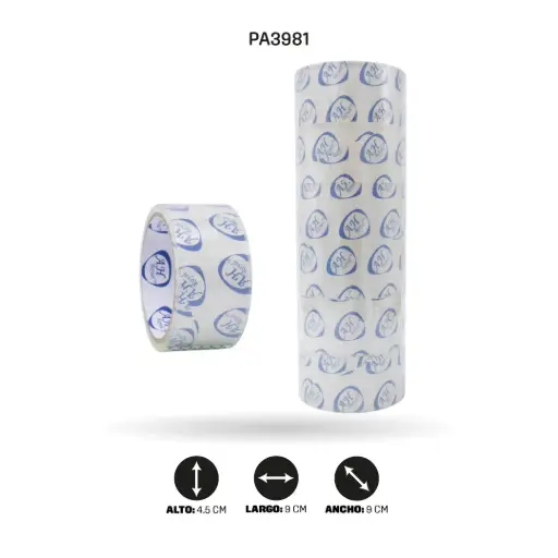 [PA3981] CINTA AH ROYAL TRANSPARENTE  45 mm x 45 mic x 40 yd [PAC3664-PAC2756-PAC4776]