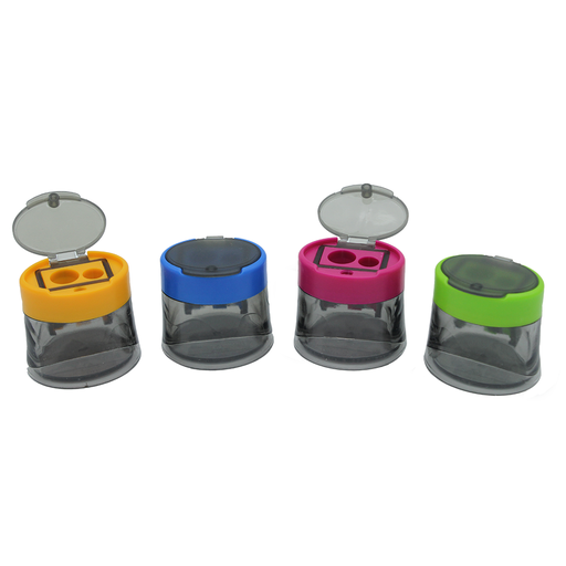 [PA4895] SACAPUNTA BARRIL DOBLE DEPOSITO [PAC2094-4895] DISPLAY X 12