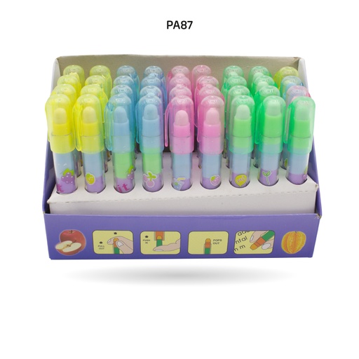 [PA87] BORRADOR 5 PUNTAS SIN OLOR DISPLAY X36 UND [PAC20147-87-PAC10092-87]