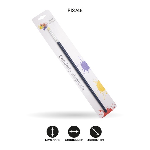 [PI3745] PINCEL AH ROYAL PARA STENCIL O ESTARCIDO [PAC70040-3745]