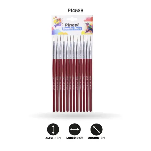 [PI4526] PINCEL AH ROYAL VINOTINTO FINO 20/0X12 [PAC2427-4526]