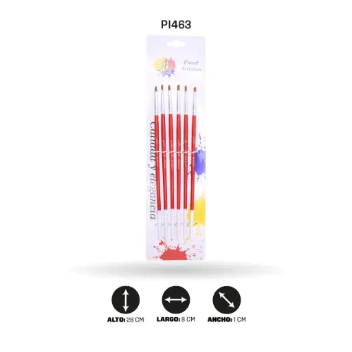 [PI463] PINCEL AH ROYAL ANGULAR NO 1/8 X 6 [PAC20054-PAC20714A-463]