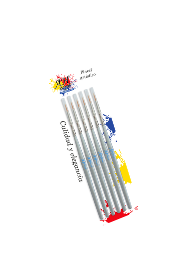 [PI464] PINCEL AH ROYAL DELINEADOR NO  20/0 GRIS TIPO FALCON PUNTA FINA [PAC20724-PAC20725-464]