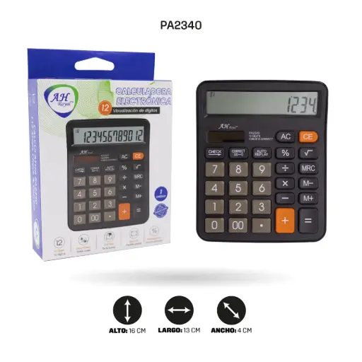 [PA2340] CALCULADORA AH ROYAL CX-900S [PAC3585]