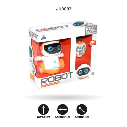 [JU9087] R / C ROBOT CON ACCESORIO [620-2]