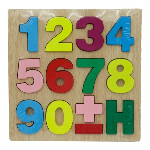 [JU10204] JUEGO DIDACTICO FORMAS GEOMETRICAS / NUMEROS [1970-53]