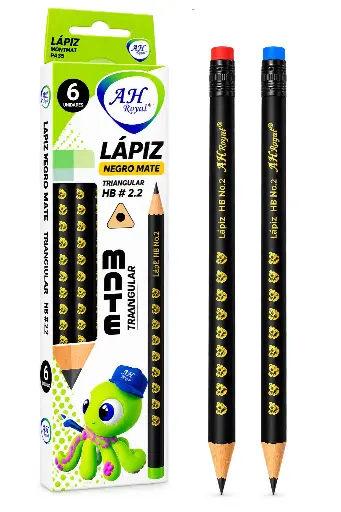 [PA35U] LAPIZ AH ROYAL NEGRO HB  # 2 [PAC2511]