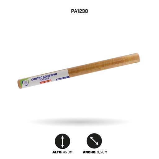 [PA1238] PAPEL CONTAC AHROYAL MADERA  5069 DE 3 mts x 45 cms [PAC3536-1238]