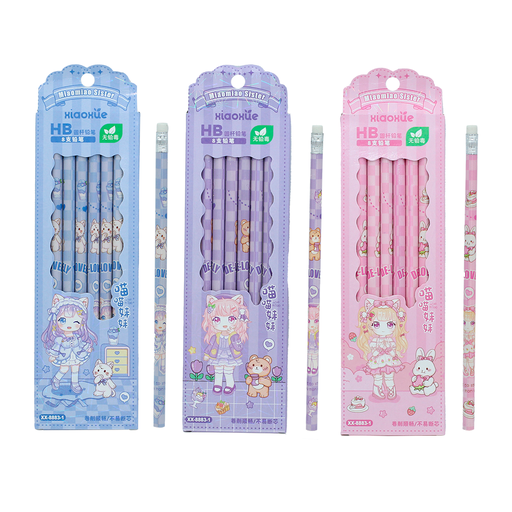 SET DE LAPICES 8PCS PQT X 48 [PAC3095]