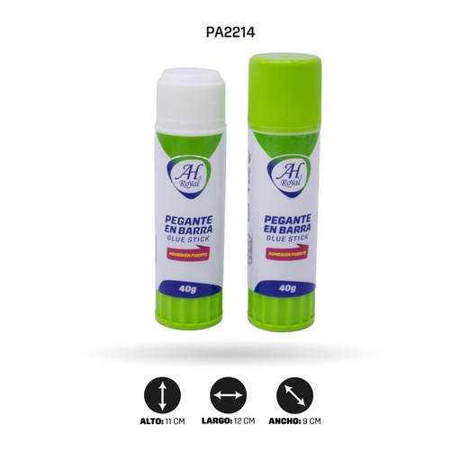 PEGANTE AH ROYAL BARRA 40 GRS DISP X 12 UND [PAC70588-PAC3627]