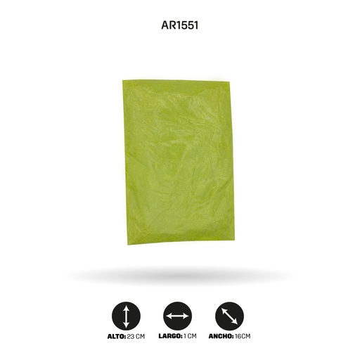 [AR1551] ESCARCHA COLOR AMARILLO LIMON TORNASOL X LIBRA [PAC4453]