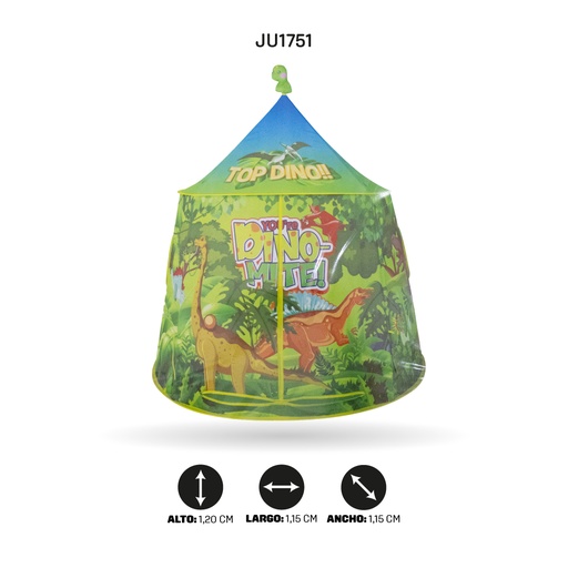 [JU1751] TIENDA PARA NIÑOS DISEÑO DINOSAURIO [889-244A]
