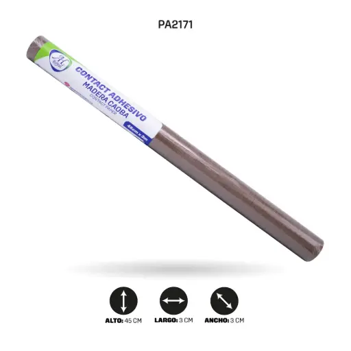 [PA2171] PAPEL CONTAC AH ROYAL MADERA 59131 DE 3 mts x 45 cms [PAC5442]