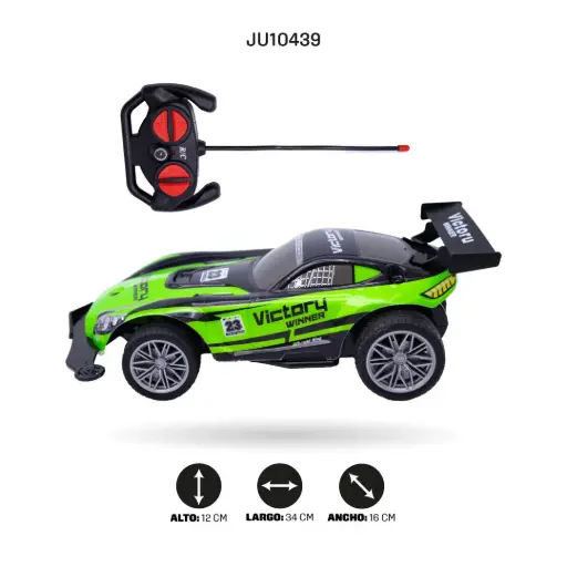 [JU10439] VEHICULO TODO TERRENO CON RADIOCONTROL DE 4 VÍAS  (1:16) [AJ11-25B]