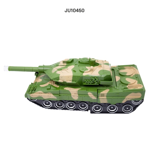[JU10450] ROBOT TRANSFORMERS FIGURA TANQUE CON RADIOCONTROL Y CARGADOR USB [429]