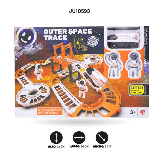 [JU10593] KIT ESPACIAL DE VÍAS ELÉCTRICAS [888-86]
