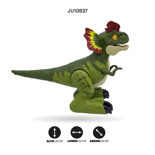 [JU10637] DINOSAURIO RADIOCONTROL CON CARGADOR USB [QX028]