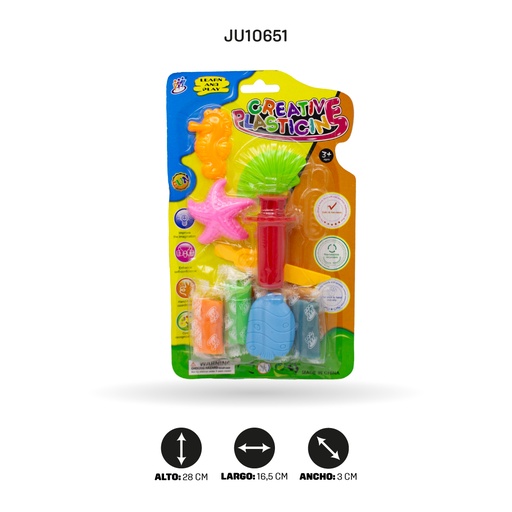 [JU10651] PLASTICINE SET [1205A]