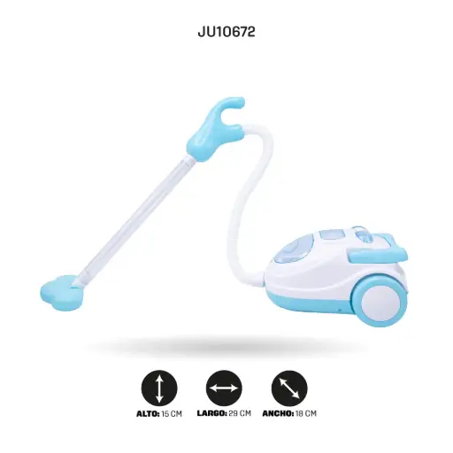 [JU10672] JUGUETE ASPIRADORA A BATERÍA [3213B]