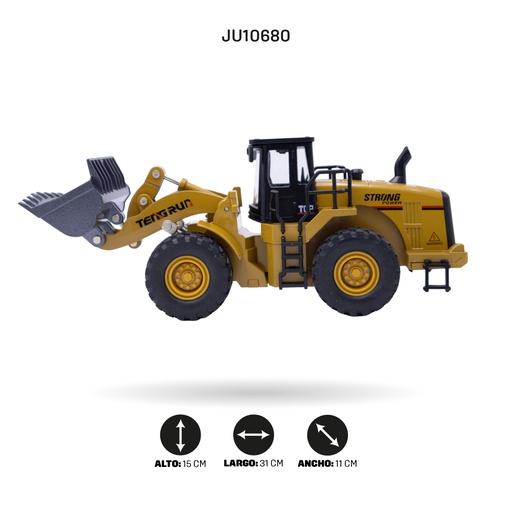 [JU10680]  VEHICULO BULLDOZER  DE CONSTRUCCION (1:40) [292H-48]