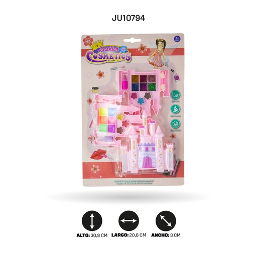 [JU10794] MAQUILLAJE INFANTIL CASTILLO [2298B-3]