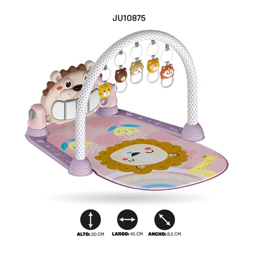 [JU10875] GIMNASIO PARA BEBÉS CON PIANO [YK7001]