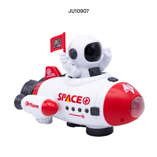 [JU10907] VEHICULO COHETE CON LUZ Y SONIDO [671B]
