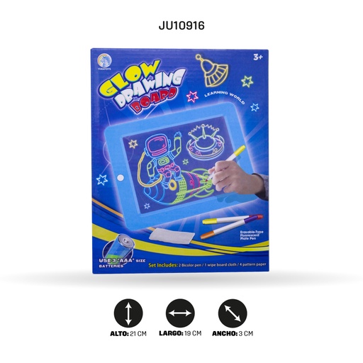 [JU10916] TABLERO DE DIBUJO LUMINOSO [YM2303]