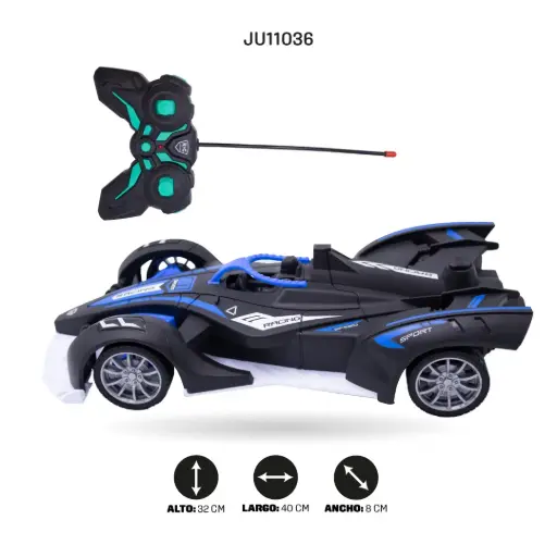 [JU11036] CARRO RADIO CONTROL DE CINCO VÍAS ESCALA 1:12, CON LÍNEA USB [806-85]