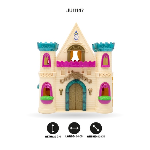 [JU11147] CASTILLO CON ACCESORIOS [CB888-38]