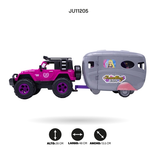 [JU11205] JEEP CON REMOLQUE [8005]