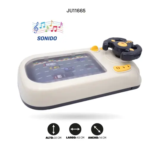 [JU11665] PISTA CARROS CON OBSTACULOS [662-6]