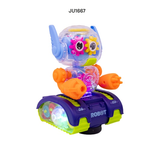 [JU1667] ROBOT DE ENGRANAJES CON LUZ Y SONIDO [662B-1]