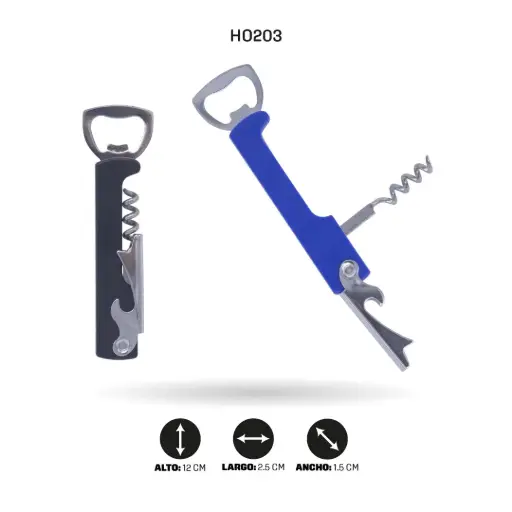 [HO203] DESTAPADOR Y SACACORCHOS BJ-705 [PAC6438]