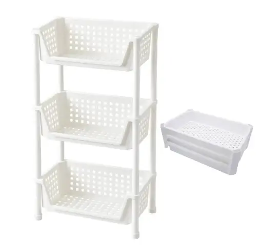 [HO6088] ESTANTE PLASTICO 3 CAPAS GK60771 [PAC6576]